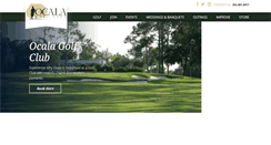 Desktop Screenshot of ocalagolfclub.com